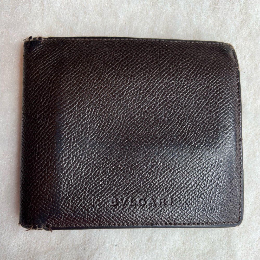 Authentic Bulgari mens wallet